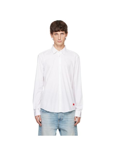 HUGO White Slim-Fit Shirt