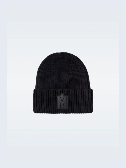 MACKAGE JUDE-WZ hand-knit toque with ribbed cuff
