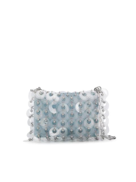 rabanne disk clutch bag