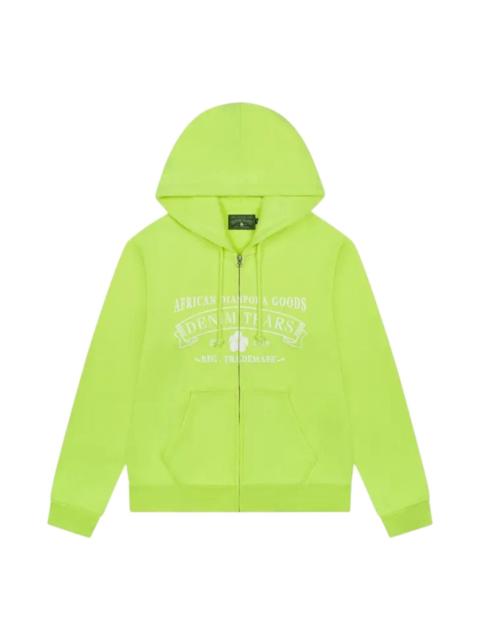 DENIM TEARS Denim Tears ADG Zip Hoodie 'Lime' SS25TZH0061927