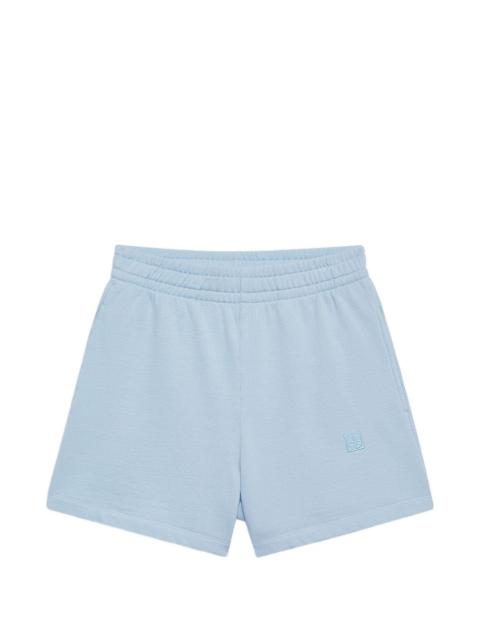 ANINE BING framed monogram kam shorts