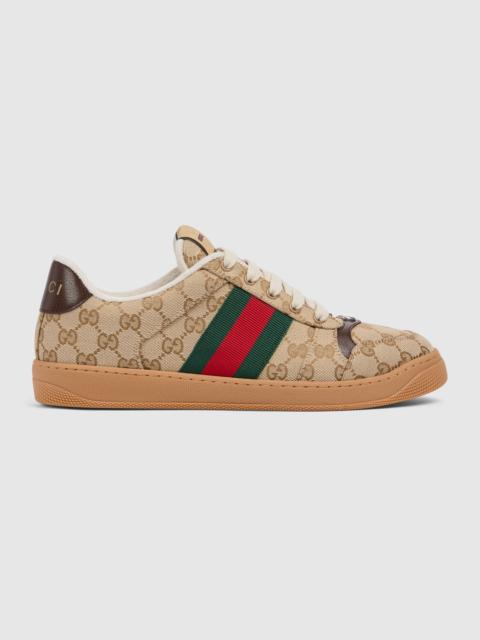 GUCCI Men's worn-out effect Screener sneaker