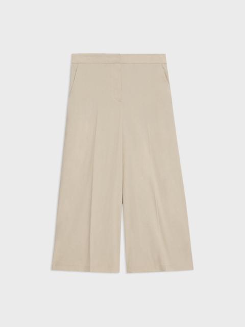 Cropped Wide-Leg Pant in Good Linen