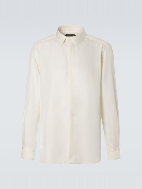 TOM FORD Silk twill shirt
