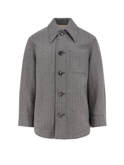 AMI Paris Wool Blend Overshirt