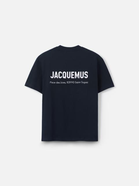 JACQUEMUS The Saint Tropez Place des Lices address t-shirt