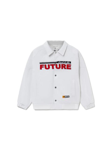 Li-Ning Li-Ning x Back To The Future Graphic Work Jacket 'White' AFDR831-2