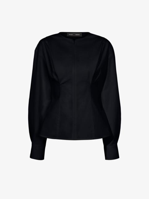 Proenza Schouler Ivonne Top in Eco Poplin