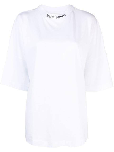 Palm Angels logo-print cotton T-shirt