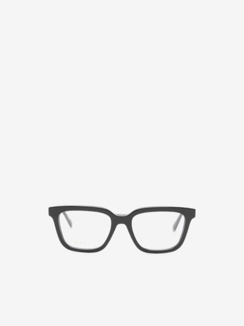 GUCCI Double G square-frame glasses