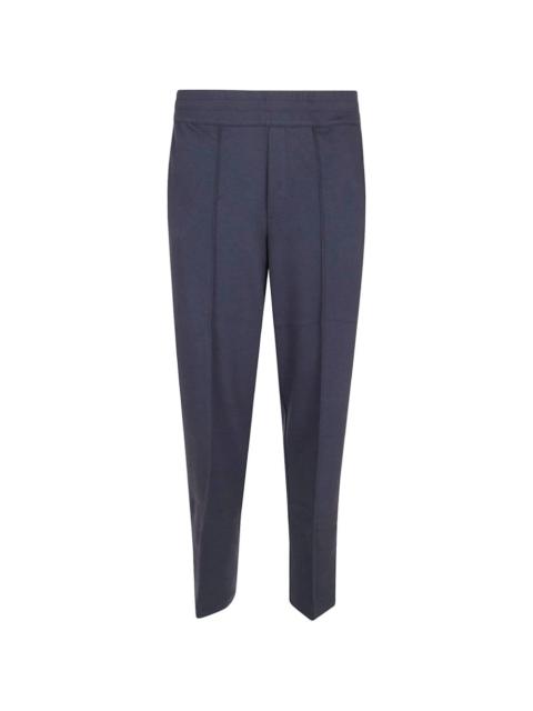 Herno elasticated-waistband tailored trousers