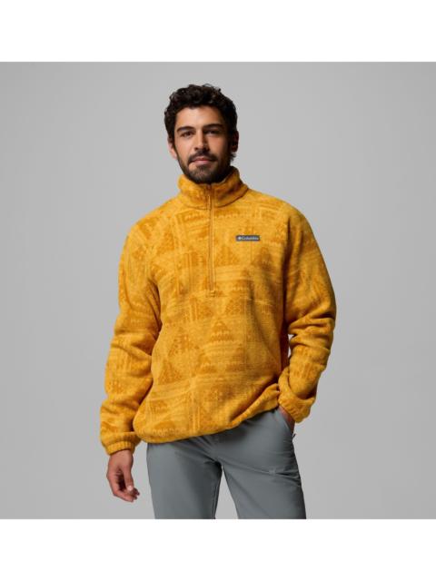 Columbia Men's Timber Crest MTR Fleece Printed Half Zip