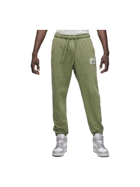 Jordan Air Jordan Flight Fleece Sweatpants 'Olive Green' FB7298-340