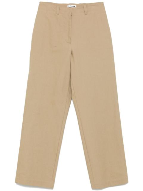 Jil Sander canvas trousers