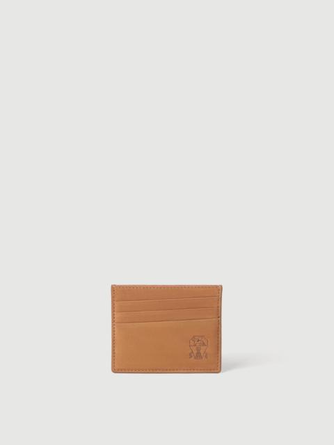 Brunello Cucinelli Nubuck card holder
