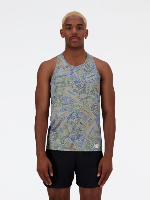 New Balance Run For Life Printed Singlet