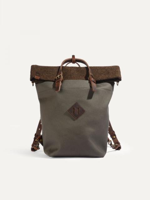 Bleu de Chauffe WOODY 25L BACKPACK - KHAKI BM/TWEED