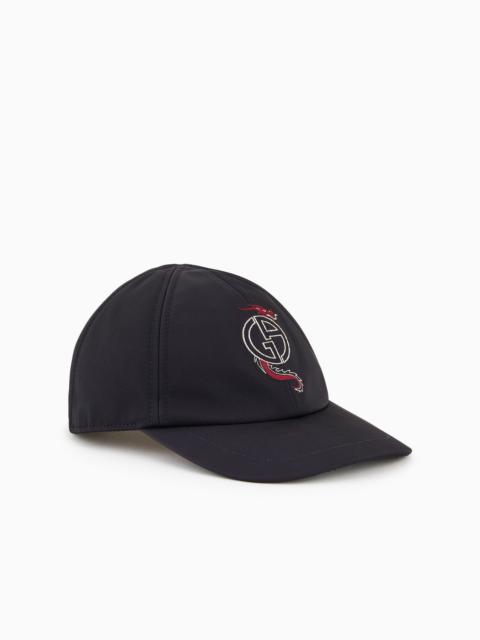 GIORGIO ARMANI Baseball cap with embroidered logo