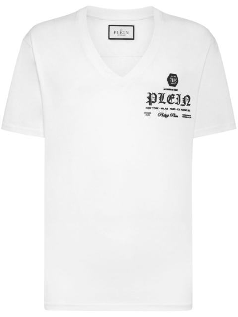 PHILIPP PLEIN logo-print cotton T-shirt