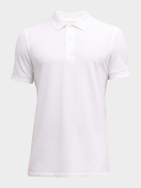 TOM FORD Men's Cotton Pique Polo Shirt