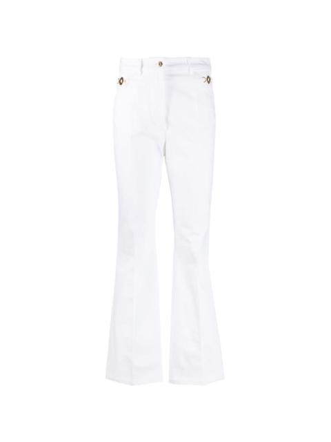 PATOU high-rise flared jeans