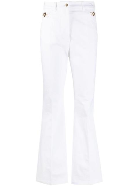 PATOU high-rise flared jeans