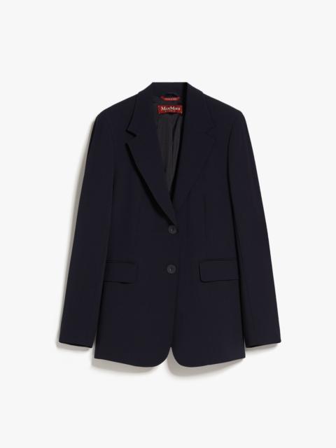 Max Mara Single-breasted cady blazer