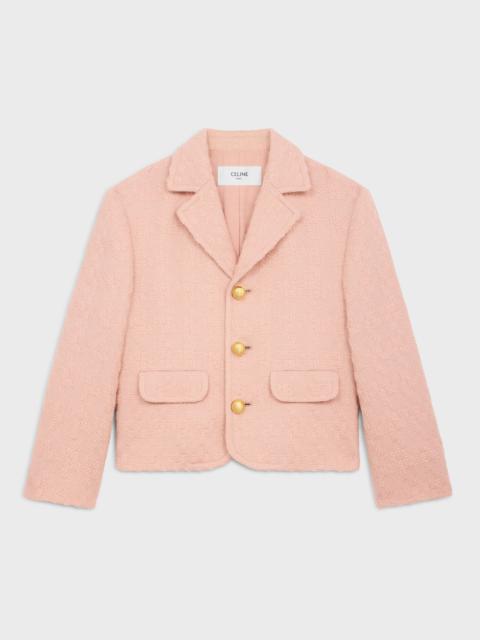 CELINE garance jacket in wool natté