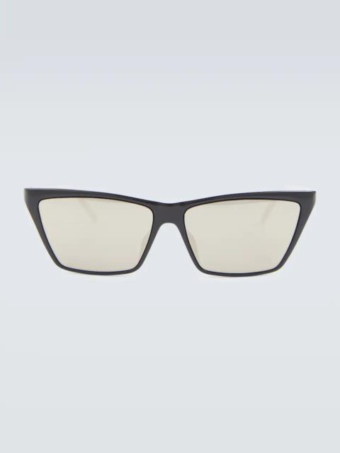 Acetate rectangle sunglasses