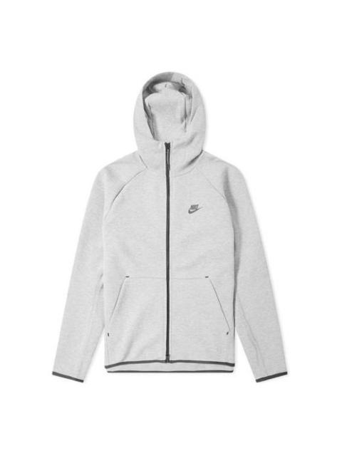 Nike Sportswear Tech Athleisure Casual Sports Hooded Jacket Gray 928483-063