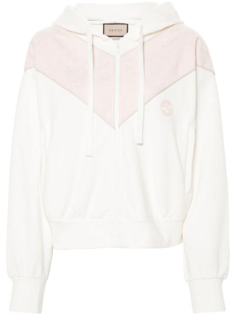 GUCCI Interlocking G-patch cotton sweatshirt
