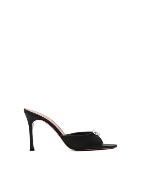 Amina Muaddi Camelia heel mules