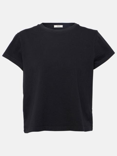 AGOLDE Adine cropped cotton jersey T-shirt