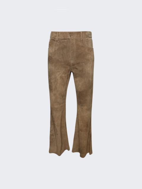 Flared Trousers Creta Brown