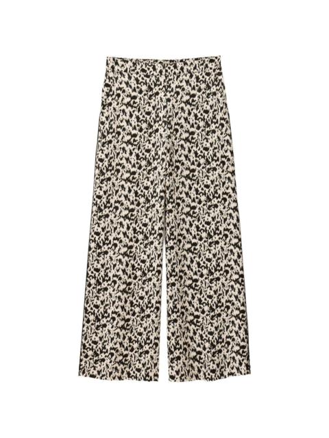 ba&sh Plyde printed wide-leg trousers