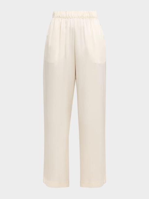 SABLYN Brynn Silk Wide-Leg Pants