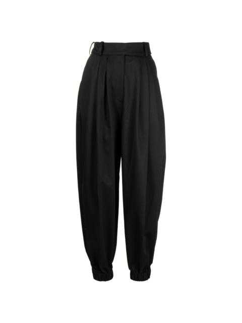 ALEXANDRE VAUTHIER tapered-leg cotton trousers