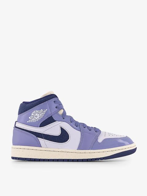 Air Jordan 1 Mid leather mid-top trainers