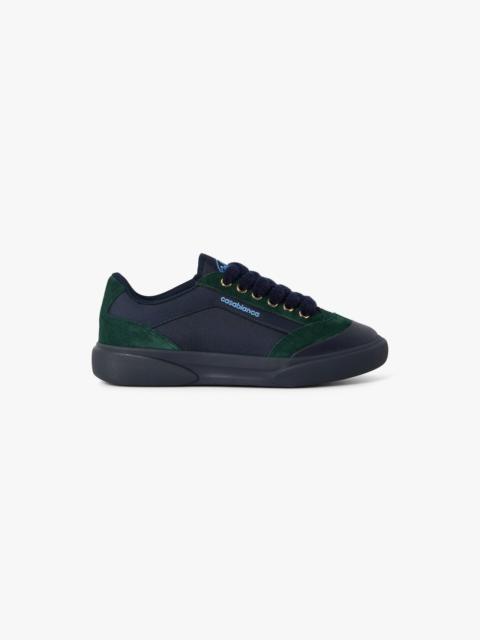 CASABLANCA Men's Blue & Green Del Mar Sneaker