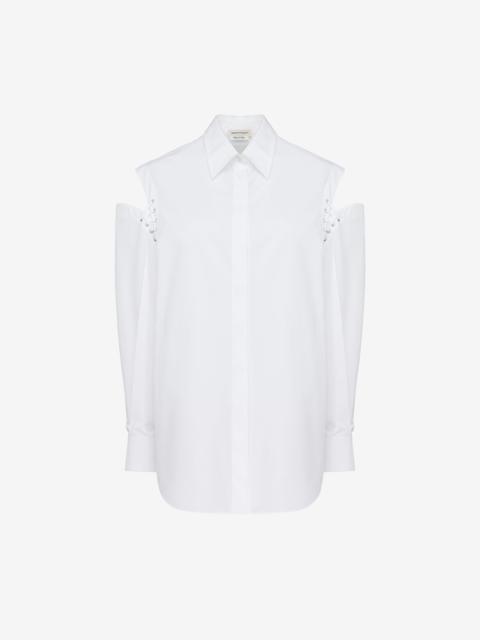 Alexander McQueen Alexander Mcqueen Women Cocoon Shirt With