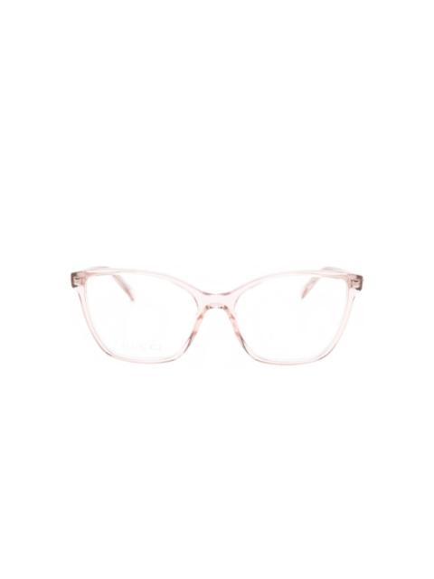GUCCI geometric glasses