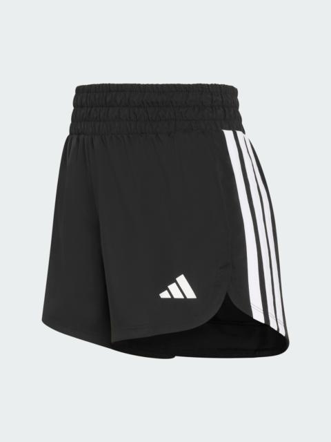 adidas Pacer Workout Woven High Rise Shorts