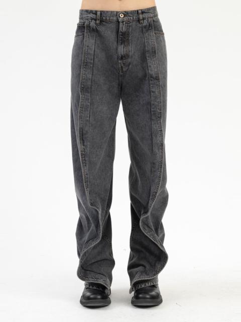 Y/Project VINTAGE BLACK EVERGREEN BANANA JEANS
