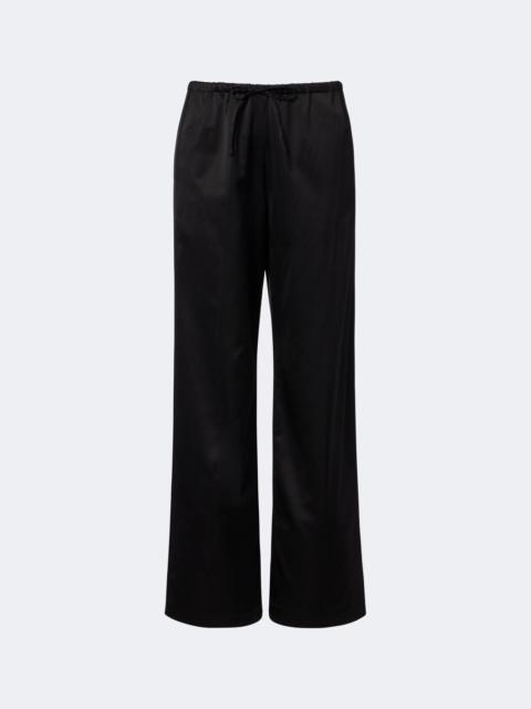 Dries Van Noten Satin wide-leg pants