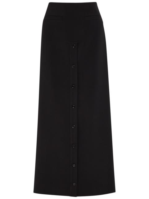 courrèges Courrèges Crepe Maxi Skirt