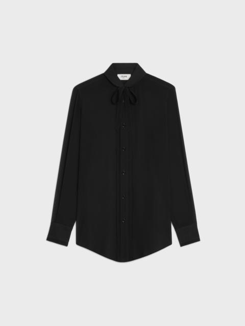 CELINE romy shirt in silk georgette