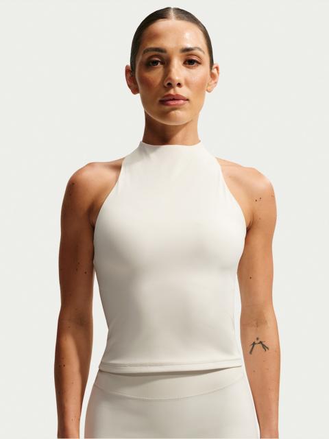 Nike NikeSKIMS Matte Women's Mock-Neck Racerback Tank Top