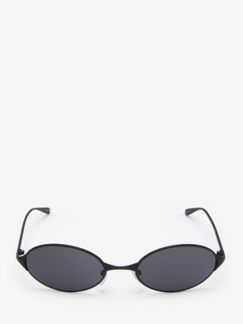 Alexander McQueen Neo Oval Sunglasses