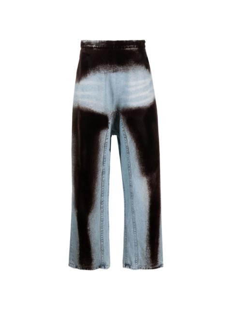 Y/Project Souffle wide-leg jeans