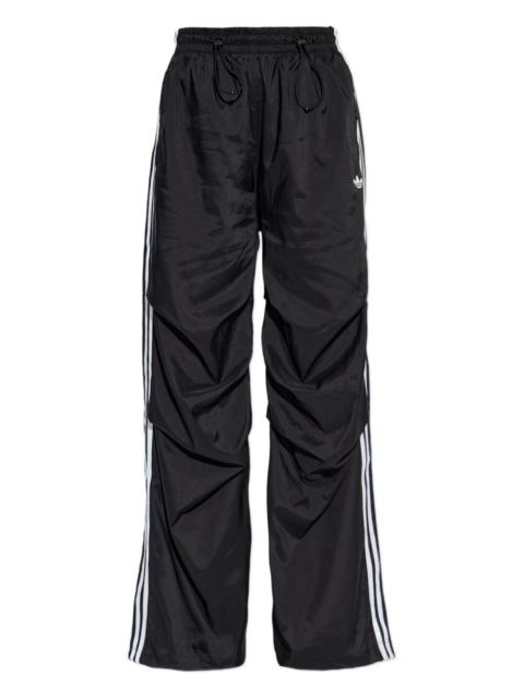 adidas three-stripe drawstring trousers